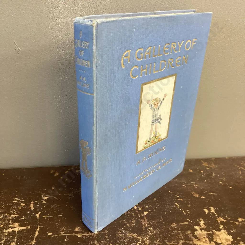 A.A. MILNE's A Gallery of Children,1925 First Edition, Hardcover. Stanley Paul & Co Ltd Image 1++